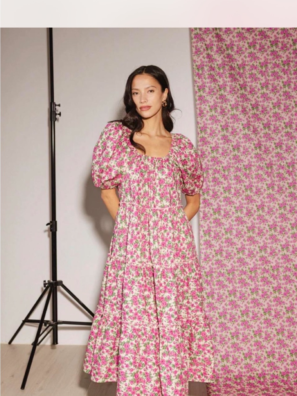 ZOCO Daymaker Secret Garden Pink Floral Maxi Dress XXL